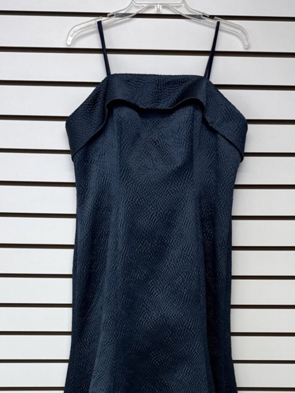 Nina Raynor Women's Blue Lined Strapless Evening Dress Gown, Size 12